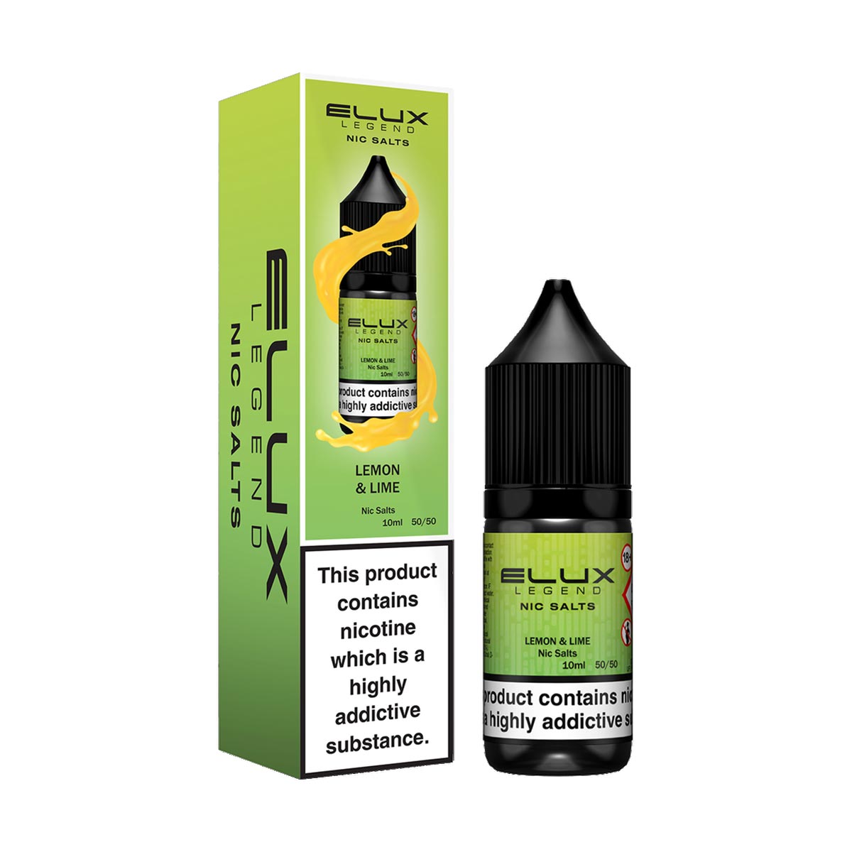 Lemon & Lime Nic Salt E-liquid by Elux Legend